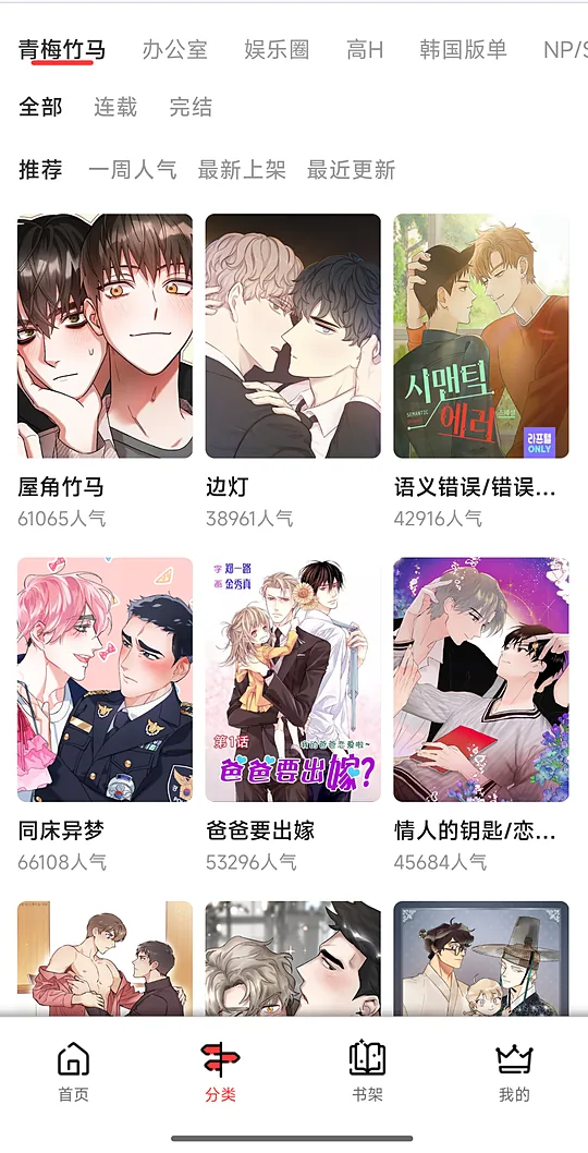 一耽作品页